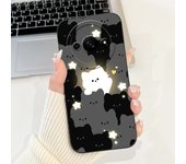 For Funda Xiaomi Redmi A3 Case 2024 Popular Flower Art Painted Soft Cover For Xiaomi Redmi A3 4G Shockproof Liquid Silicone Case