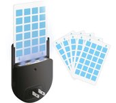 Flying traps with ultraviolet radiation+5 adhesive cards, insect fruit fly traps, mosquitoes, flies, moths, houseflies