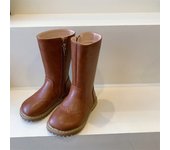 Botas para niños Botas altas Botas largas Botas de cuero para bebés