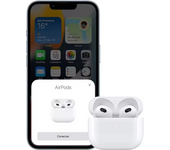 Apple AirPods 3 auriculares deportivos Bluetooth inalámbricos en el oído con micrófono y control independiente