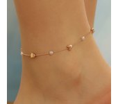 Qiming Little Star Beach Anklet For Women Foot Chain Summer Beach Jewelry Foot Anklets Jewelry