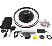Kit de conversión de bicicleta eléctrica de 20 pulgadas, 1000 W, kit de conversión para rueda delantera/trasera