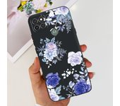 For Motorola Moto G9 Power Case Moto G9 Play Silicone Soft Cover Fashion Flower Painted Matte Case For MotoG9 Power TPU Fundas