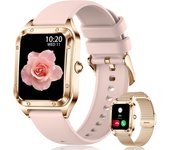 Reloj inteligente mujer (responder/hacer llamadas), 1.6" relojes elegantes impermeables para las mujeres