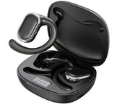 Not in Ear Ear Hook Headset Digital Display Open Type Wireless Headphones Rotatable Painless Ear Clip Earphones Sports