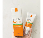 Green label and blue label face cream oil control  Hydrating and moisturizing SPF50+matte fragrance free sunscreen 50ML Skincare
