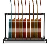 9er Guitar Stands Universal FOR Nine Guitars El Estado de reposo es negro