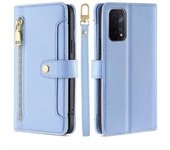 Moda Multifuncional Cremallera Magnético Funda de Cuero PU Solapa OPPO A93 5G, A74 5G, A54 5G, Cuerda Colgante Funda protectora