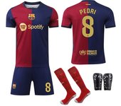 Children 2324 Real Madrid Home Jersey No. 9 Mbappe 5 Bellingham 7 Vinicius Football Uniform Sports Men's Suit
