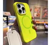 Funda de Teléfono de Carga Inalámbrica Magnética de Silicona Líquida Compatible con iPhone 16-11 Pro Max Plus Accesorios de Electrónica