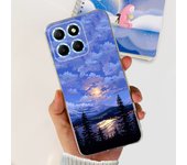 For Honor X6S Case Leopard Print TPU Soft Silicon Protective Back Cover for HonorX6s X 6s X6s Phone Cases Bumper Clear Capa