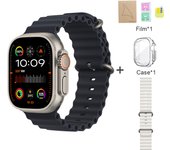 2025 New HK9 Ultra 2 MAX Smartwatch Bluetooth Call Heart Rate Detection Sports Mode Flashlight 1GB Memory AMOLED Compatible with Android IOS Smartwatch