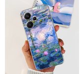 For Xiaomi Redmi Note 13 5G Case Luxury Marble Transparent Phone Cover For Redmi Note 13 Pro Plus Funda on Note 13 Pro 5G Bumper