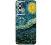 For Vivo Y76 5G 2021 Case Fundas Donut Butterfly Pattern Painting Etui Back Cover For Vivo Y76 Y 76 VIVOY76 5G Silicone Tpu Case
