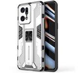 For Oppo Find X5 Pro Drop Shockproof Hard PC Soft TPU Cover Slim Fit Kickstand Phone Case
