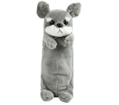 Cartoon Plush Pencil Case Kawaii Plush Dog Puppy School office supplies Pencil Bags For Kids Stationery Pencil Box