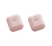2Pcs Portable Plastic Dopamine Storage Box Cute Small Lipstick Storage Box Sealed Lightweight Pill Box for Home