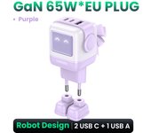 UGREEN 65W USB C Charger GaN Tech, 3 Port Fast Charger Adapter, Compatible with MacBook Pro/Air, iPhone 16/15 Series, Galaxy S24/S23, Pixel 8, iPad Pro, Foldable Devices, PD 3.0 PPS