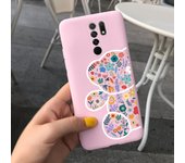 For Redmi 9 Phone Case 6.53 inch Xiaimi Redmi 9 Soft Silicone Phone Cases TPU Back Cover On Capa Redmi9 Cute Bear Cartoon Bumper