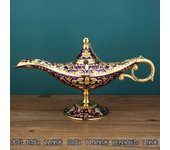 Aladdin God Metal Wishing Lamp Xinjiang Crafts Ornament Ethnic Features Photography Prop
