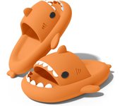 Hombre Mujer Chanclas Mujer Verano Comodas Chanclas Playa Mujer Antideslizantes de Suela Gruesa Zapatillas Tiburon Piscina