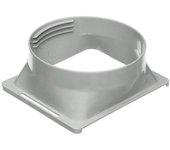 Mobile Air Conditioner Round/Square Shaped Hose Exhaust Pipe Interface Connector Adaptor Duct