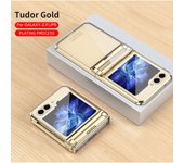 Luxury Fashion Stars High Quality Electroplated Hard PC Back Cover Case for Samsung Galaxy Z Flip 5 4 3