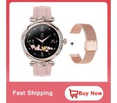 Smartwatch Women Bluetooth Answer Call Whatsapp Notification Custom Watchface Female Health Tracker Music Remote for Android IOS