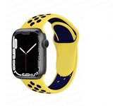 Silicone Strap For Apple Watch band 44mm 40mm 49mm 45mm 41mm 42mm sport bracelet correa iWatch Series 8 SE 7 6 3 9 Ultra 2