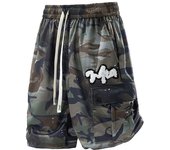New Camouflag Men Sports Shorts Summer Comfort Versatile Casual Shorts  Outdoor Loose Multiple Pockets Fashion Cargo Shorts Men
