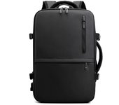 Mochila para portátil de expansión de gran capacidad Mochila de viaje de carga impermeable para viajeros