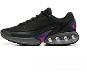 Zapatos de los hombres nuevas zapatillas de deporte con cojín de aire negro y púrpura amortiguación transpirable zapatos para correr zapatos de mujer