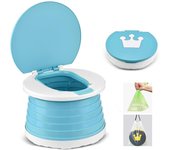Orinal Portatil Bebe, Entrenando Orinal Portatil Niños plegable, WC