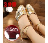 Zapatos De Baile Latino Tacón Alto Zapatos De Baile Femenino Fondo Blando Tacón Bajo Zapatos De Baile Cuadrado Adulto Tacón Medio Zapatos De Baile Performance