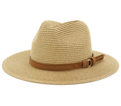 New Big Size 59-60CM Panama Hat Summer Sun Hats for Women Man Outdoor Beach Straw UV Protection Cap Chapeau Jazz Trilby Cap