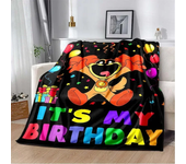 3D Cartoon CATNAP DOGDay Printed Children's Blanket,Fashion Soft Cozy Living room Bedroom Sofa Bed Travel Blanket Birthday Gift