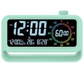 Reloj Despertador Multifunción Luz De Noche Reloj Despertador Para Estudiantes Temporizador Visual Ajuste Automático Reloj Despertador Gestor De Cuenta Atrás Reloj Despertador