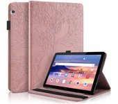 3D Tree Embossed for Huawei MediaPad Media Pad T5 10 Case Cover Case for Tablet Huawei MediaPad Media Pad T5 T 5 10.1