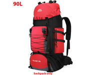 90L Bolsa de viaje para hombre, camping, senderismo, escalada, gran capacidad, bolsa de deportes al aire libre.