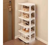 Removable Vertical Shoe Rack Stackable Saving Space Shoes Storage Organizer Anti-drop Large Capacity Layered Shoe Cabinets