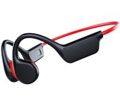 True Bone Conduction Earphones Bluetooth Wireless Swimming Diving Underwater Headphones IPX8 Waterproof MP3 Player Built-in 32GB Memory Hifi Ear-hook Music Headphone With Mic Headsets