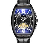 Reloj de hombre tipo barril de vino reloj mecánico reloj mecánico automático
