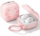 Creative Soft Anti Drop Silicone Earphone Case with Buckle for Samsung Galaxy Buds Live/Buds 2/Buds Pro/Buds 2 Pro/Buds FE