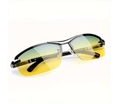 Gafas De Sol De Conducción De Moda Para Hombres, Gafas De Pesca fotométricas Polarizadas, Con Estuche Con Cremallera