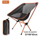 Silla plegable camping ligera familiares party al aire libre multifunción portatil pesca