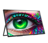 Portable Monitor,UPERFECT 18.4" 4K 3840*2160 1000:1 60HZ IPS 1.07B(8Bit+FRC) 100%sRGB,USB C travel second monitor