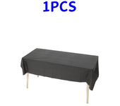 1pc Reusable Tablecloths 137x183cm BPA Free Plastic Dining Table Cover Cloth for Parties Picnic Camping Disposable Tablecloths