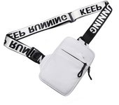 Mini Bolso de Pecho para Deportes al Aire Libre Bolso de Teléfono Móvil para Mujeres