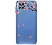 For Samsung Galaxy M32 Case Cover Soft Silicone TPU Back Cover For Samsung M32 M 32 SM-M325F Flower Clear Funda Phone Case