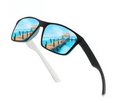 Nuevas gafas de sol polarizadas para hombres y mujeres, gafas de sol deportivas, gafas de moda coloridas cuadradas, gafas de conducción de ciclismo